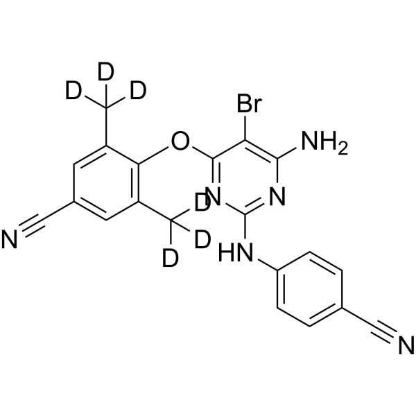 Etravirine-d8 1142096-06-7